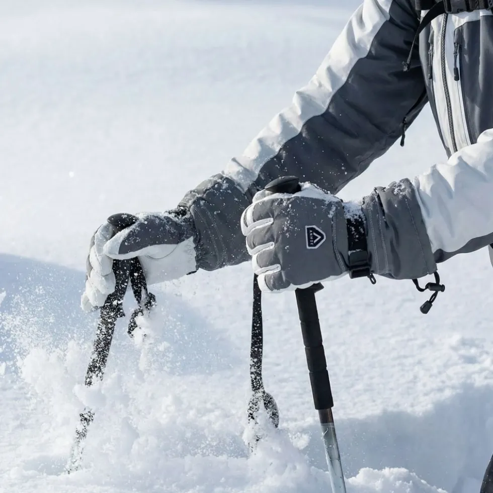 Annox Alpine Leather Ski Gloves