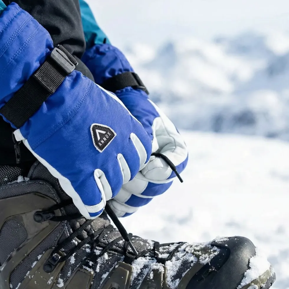 Annox Alpine Leather Ski Gloves
