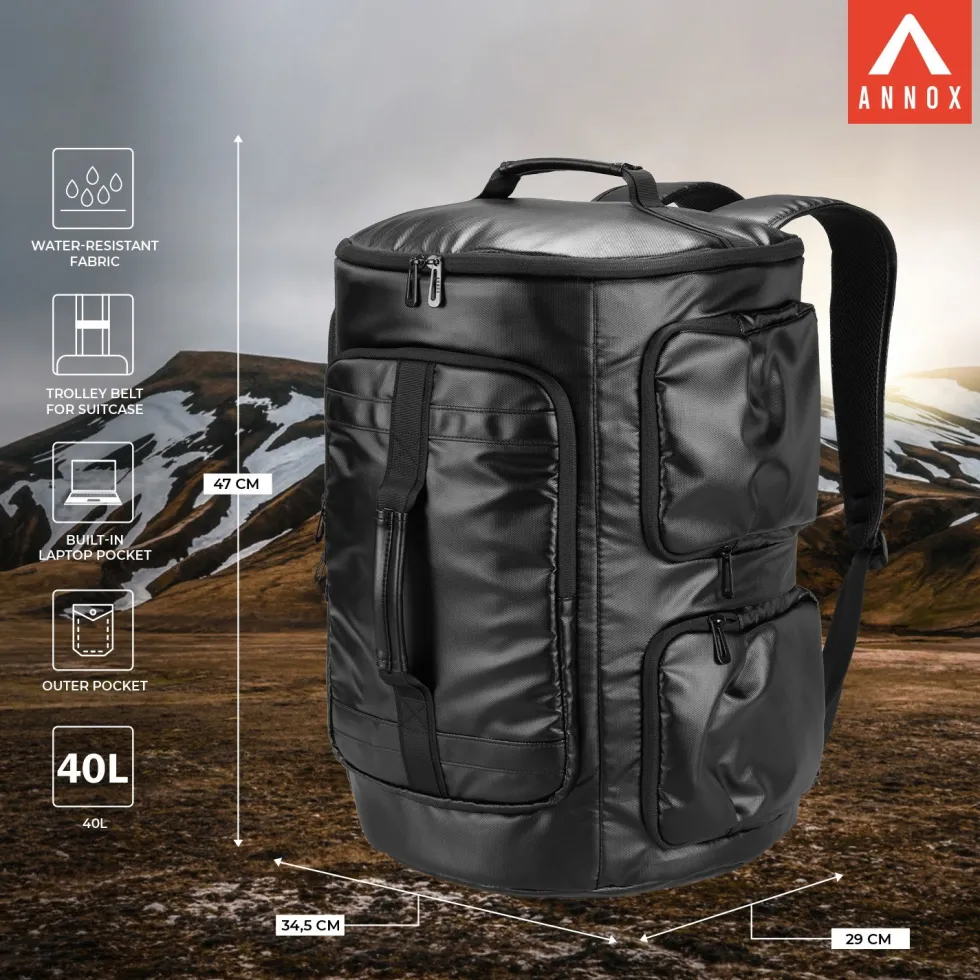 Annox Base Camp Sustainable Backpack