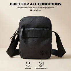 Annox Cross-body Bag – waterproof leather bag