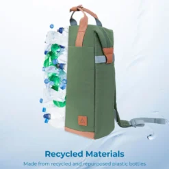 Annox Follow Your Passion Backpack – Water-repellent backpack in upcycled material