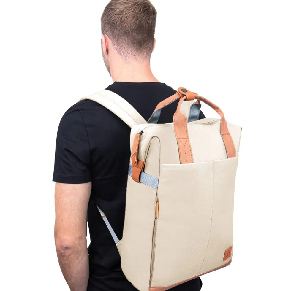 Annox Follow Your Passion Backpack – Water-repellent backpack in upcycled material