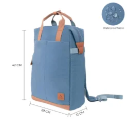 Annox Follow Your Passion Backpack – Water-repellent backpack in upcycled material