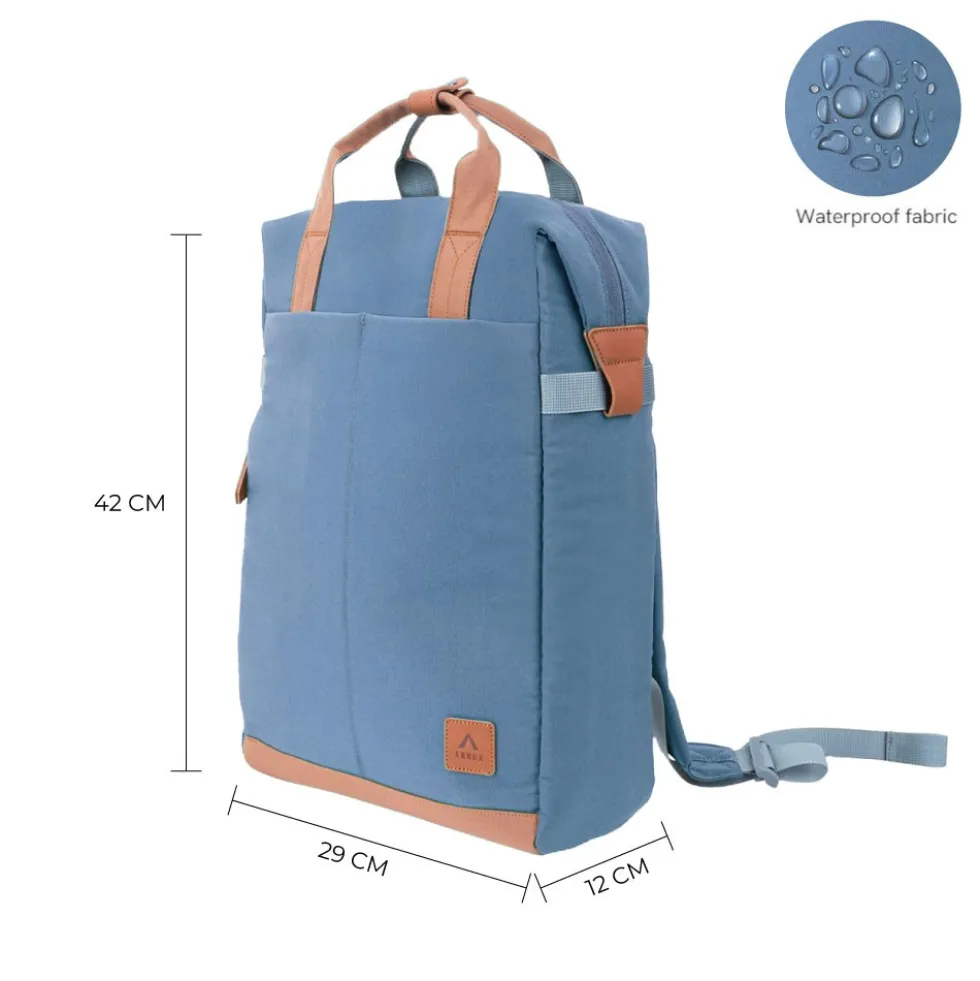 Annox Follow Your Passion Backpack – Water-repellent backpack in upcycled material
