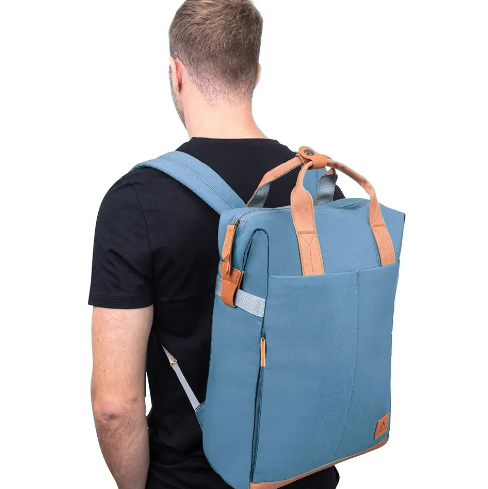 Annox Follow Your Passion Backpack – Water-repellent backpack in upcycled material