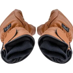 Annox Peak Leather Ski Gloves
