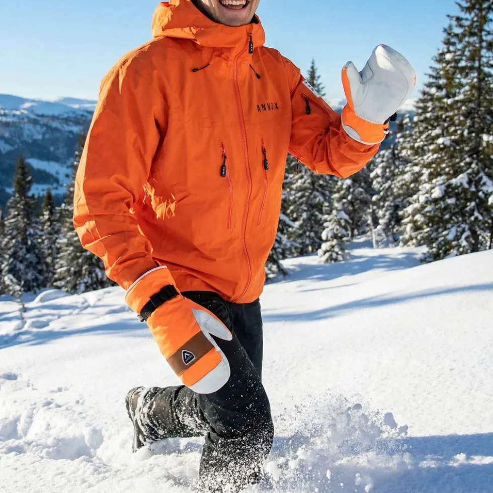 Annox Session Leather Ski Gloves