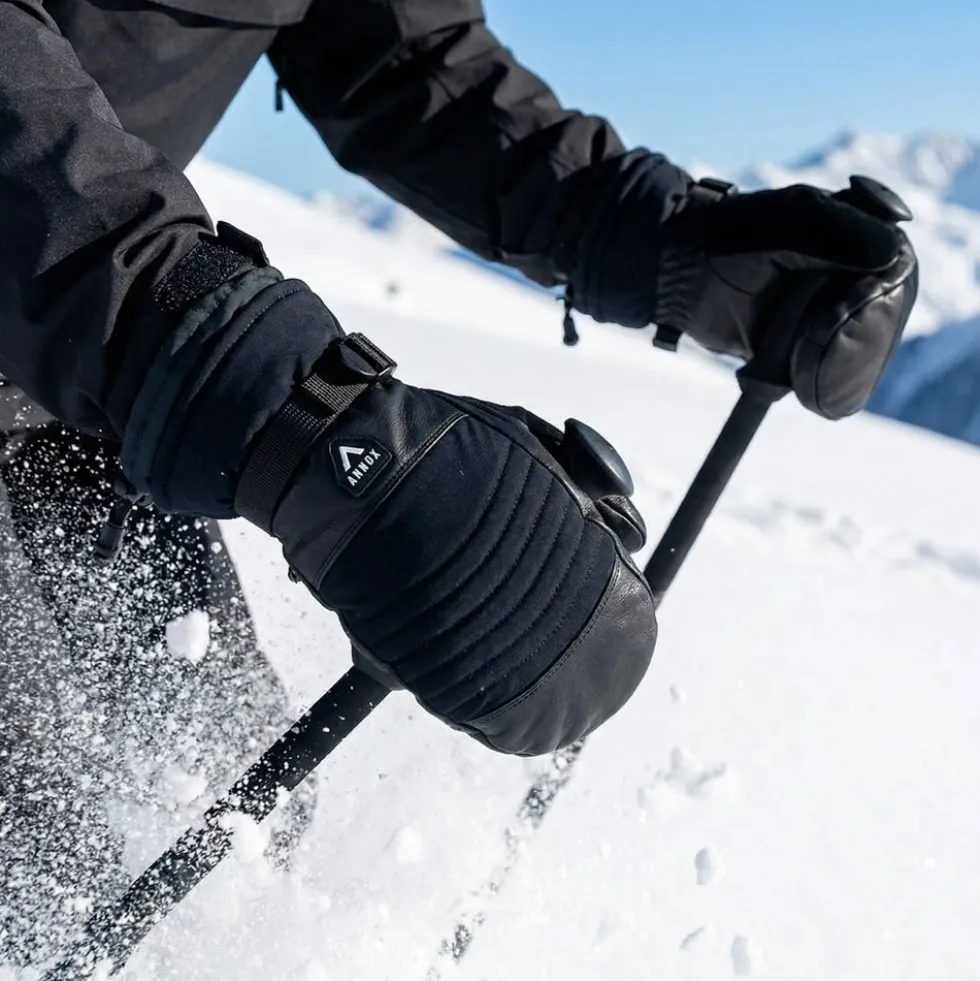 Annox Session Leather Ski Gloves