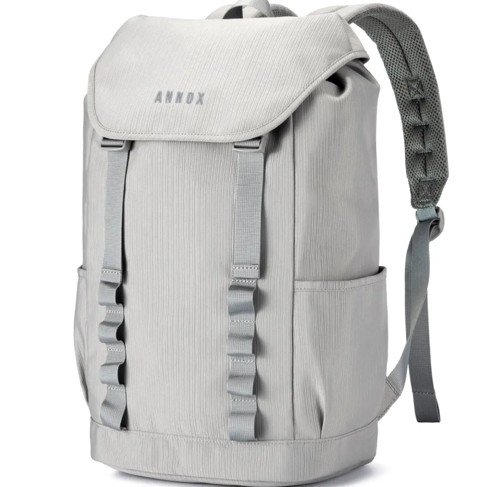 Annox Urban Roll 18L – Water-repellent Backpack With Laptop Compartment And Water Bottle Holder