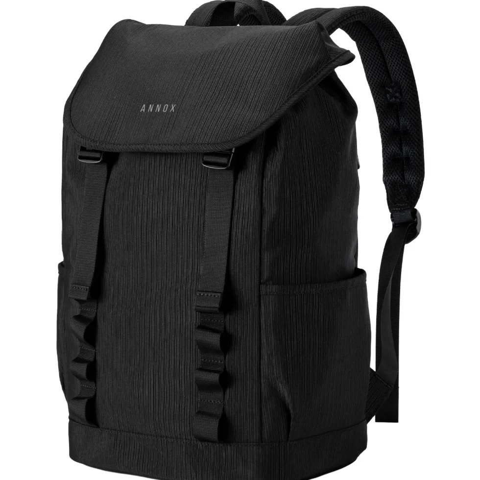 Annox Urban Roll 18L – Water-repellent Backpack With Laptop Compartment And Water Bottle Holder