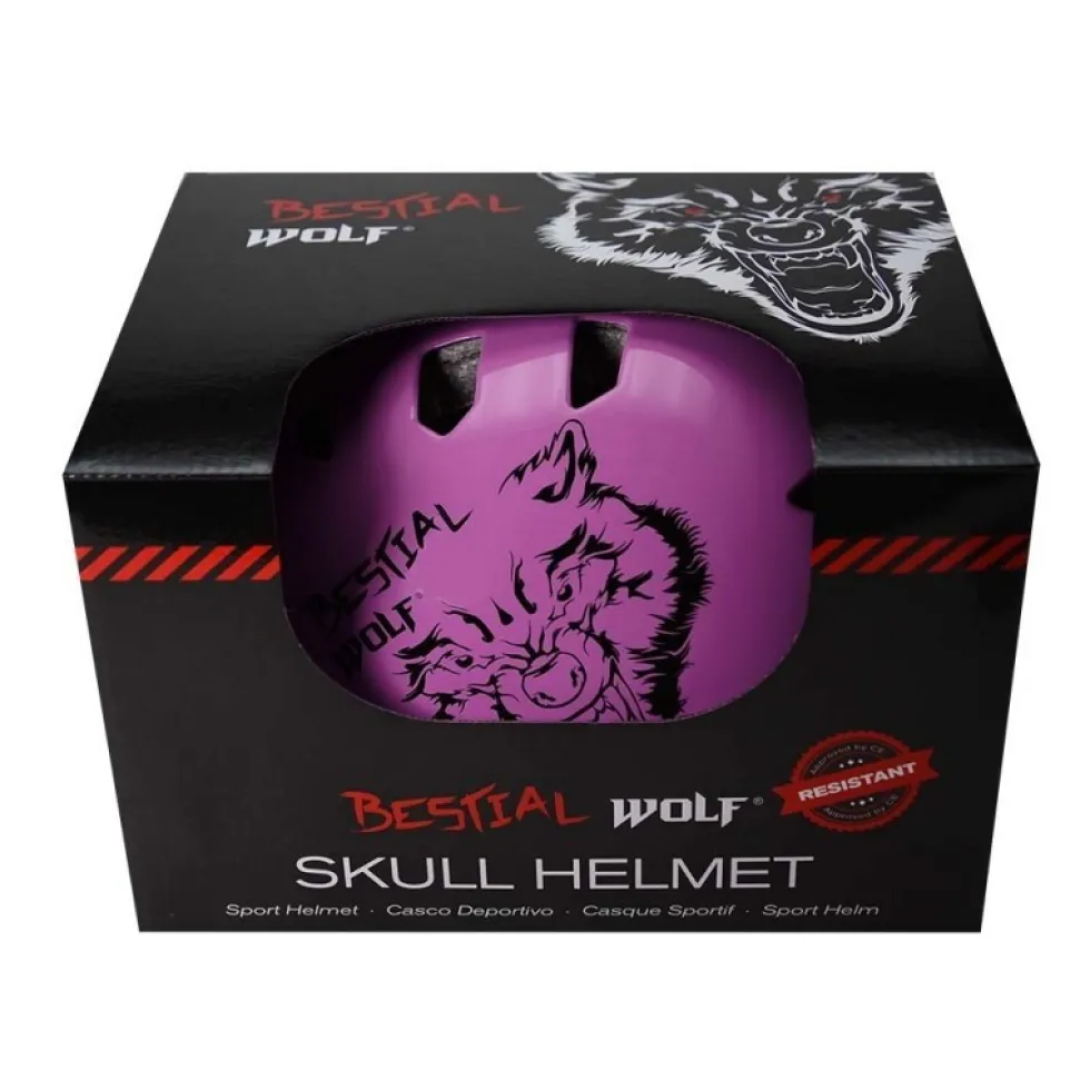 Bestial Wolf Skull Helmet