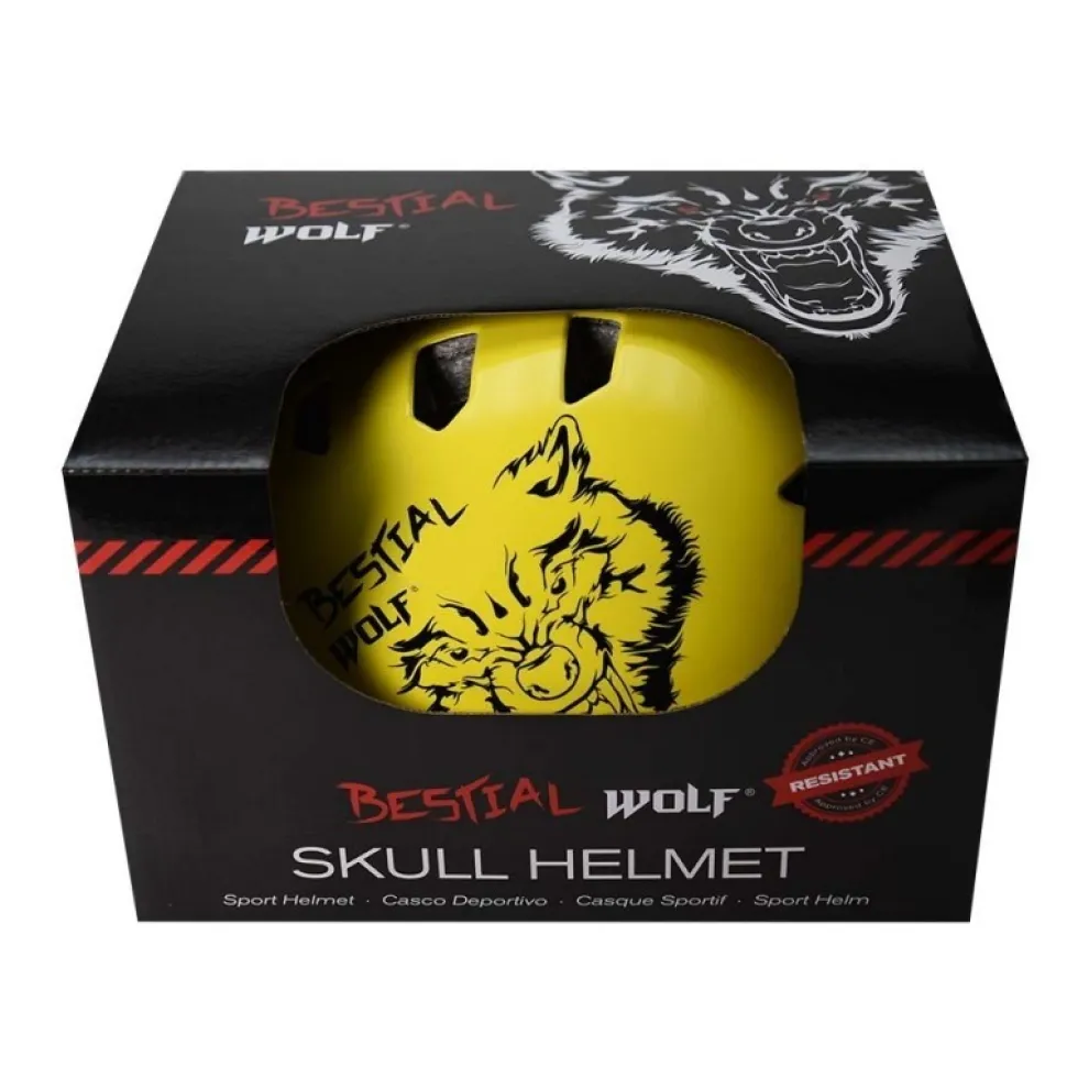 Bestial Wolf Skull Helmet