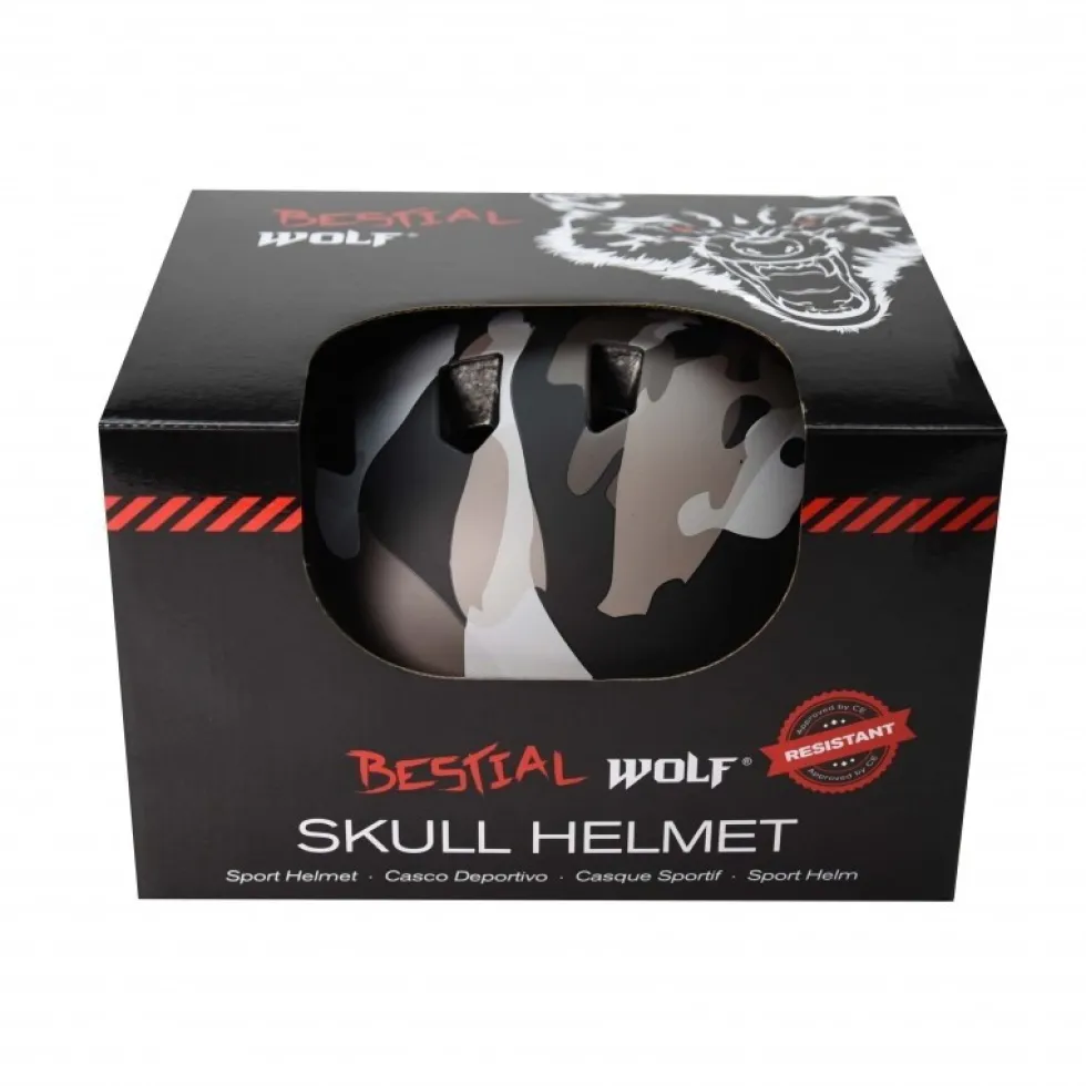 Bestial Wolf Skull Helmet