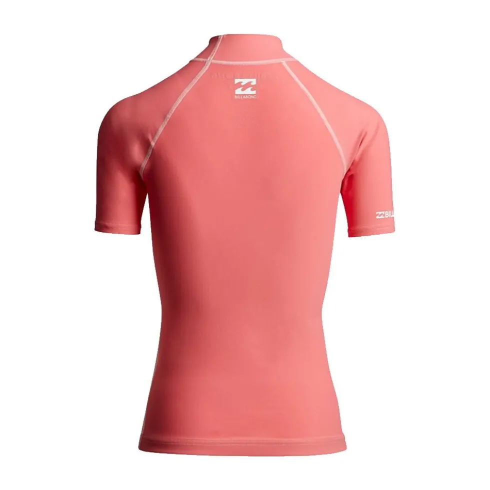 Billabong Logo in SS Rash Vest
