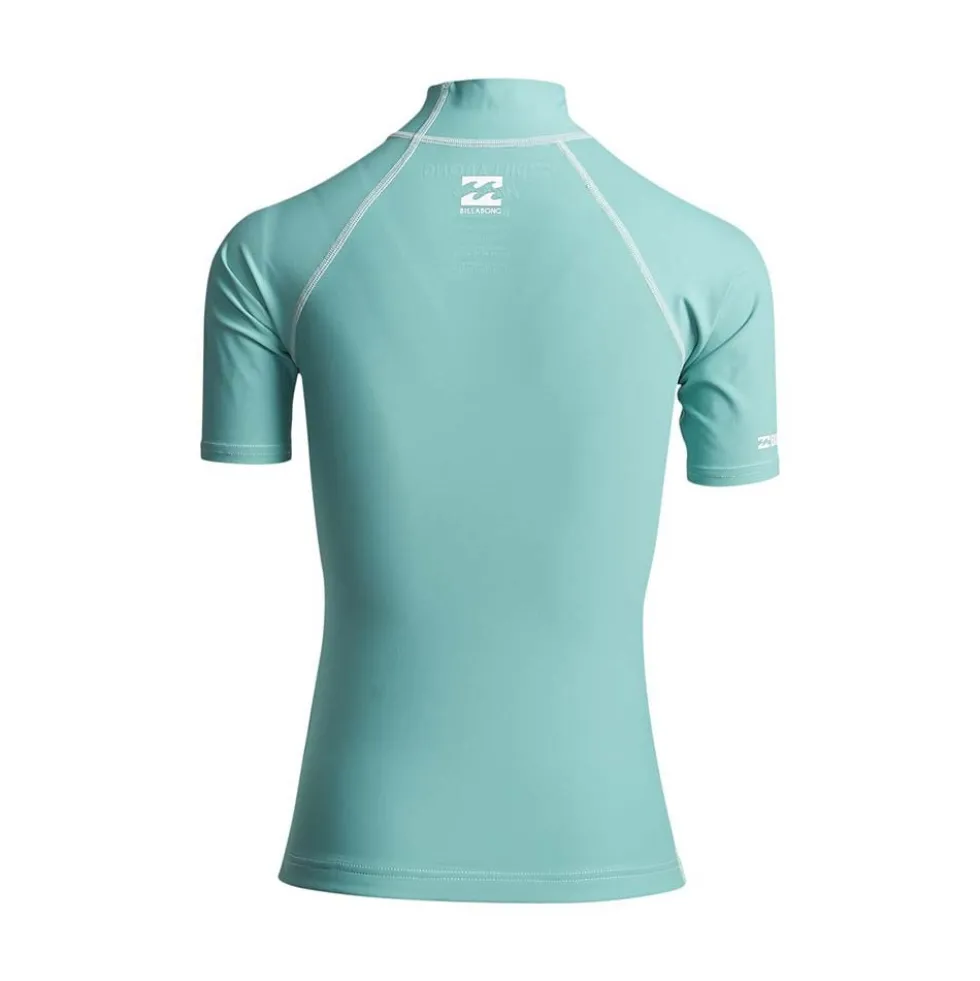 Billabong Logo in SS Rash Vest
