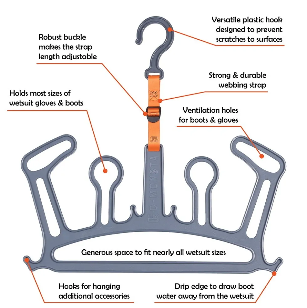C-Monsta Wetsuit Hanger V2