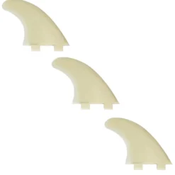 FCS II Natural Glass Tri Fins