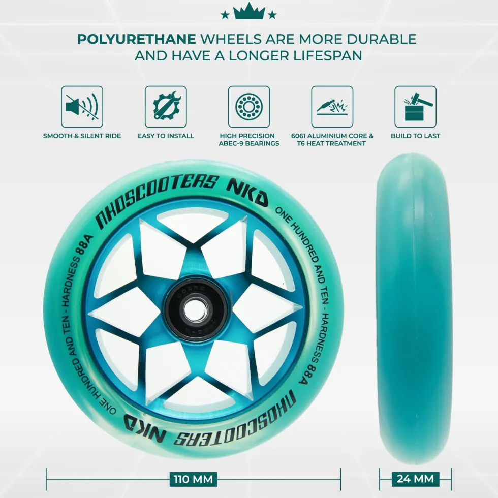 NKD Goat Pro Scooter Wheels