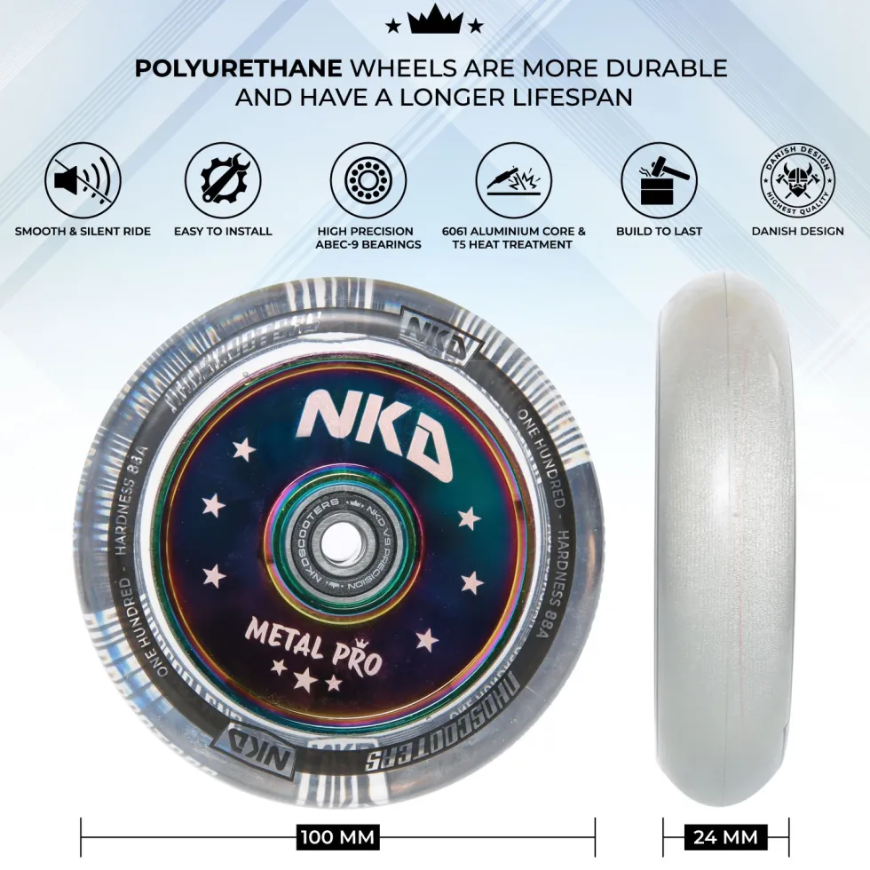 NKD Metal Pro Scooter Wheel