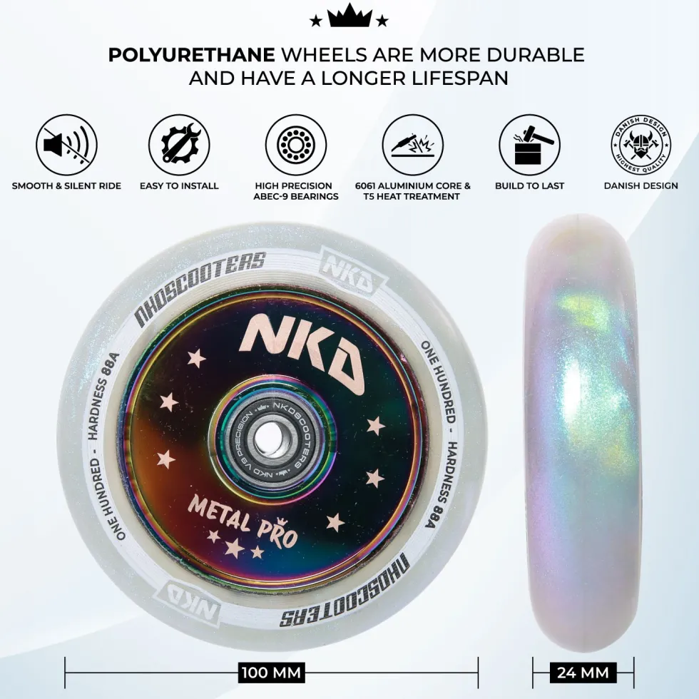 NKD Metal Pro Scooter Wheel