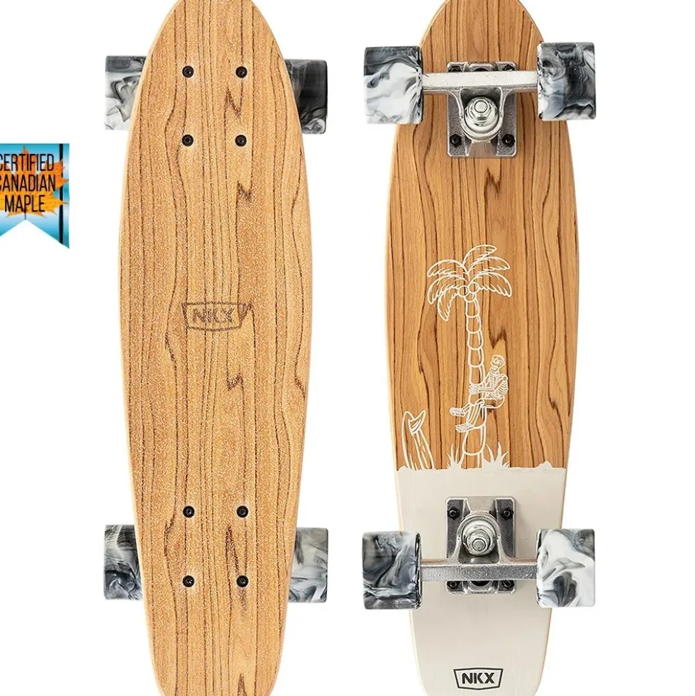 NKX Bones Mini Cruiser Skateboard 22"