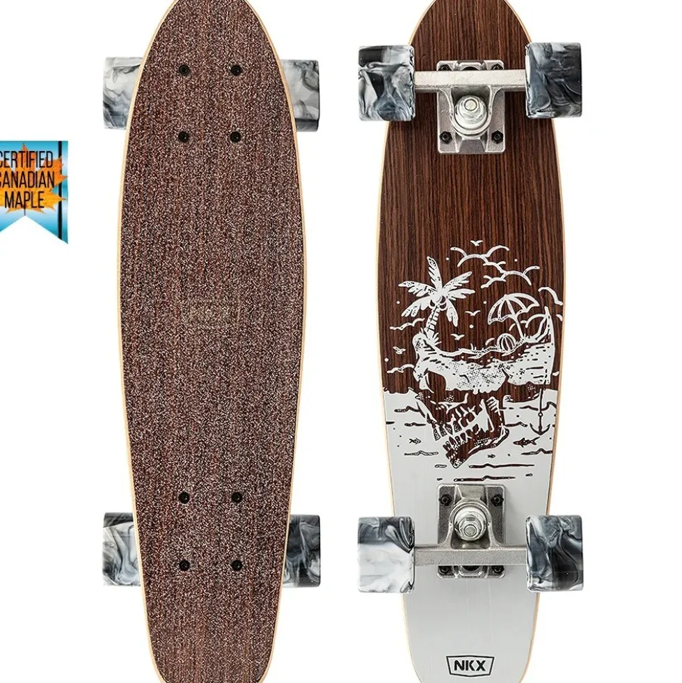 NKX Bones Mini Cruiser Skateboard 22"