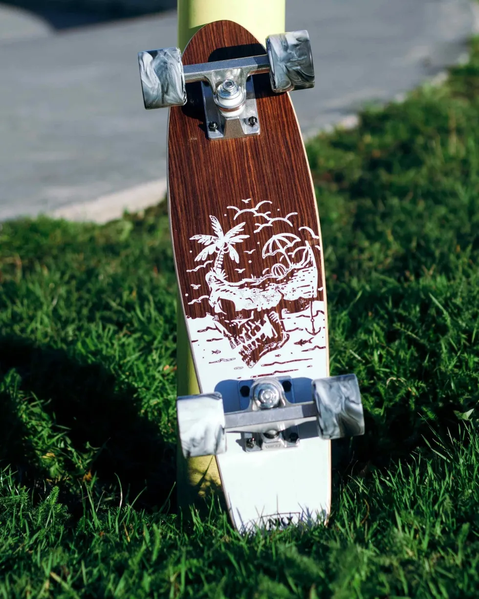 NKX Bones Mini Cruiser Skateboard 22"