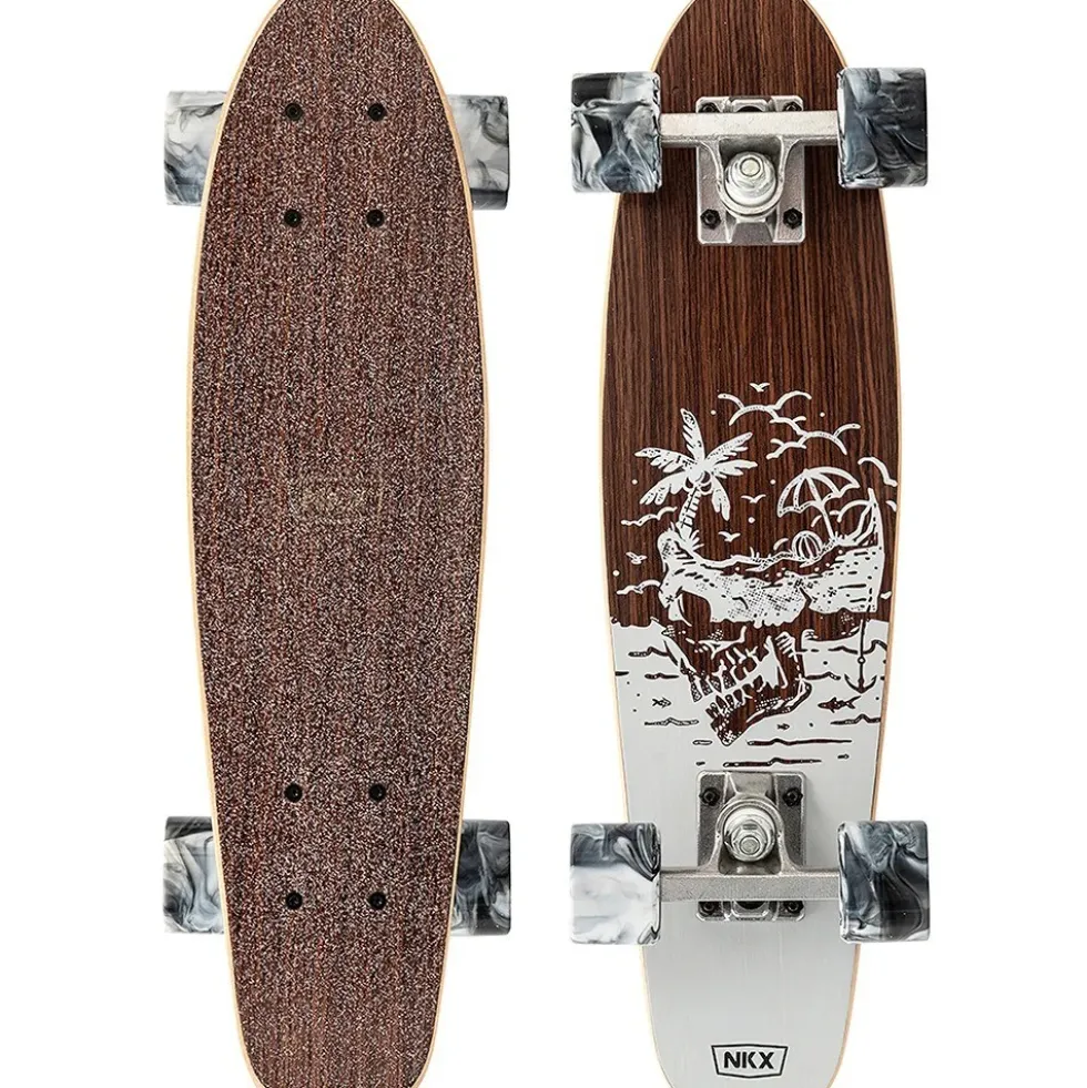 NKX Bones Mini Cruiser Skateboard 22"