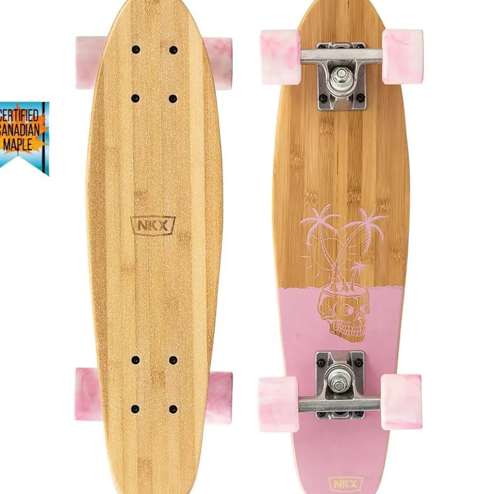 NKX Bones Mini Cruiser Skateboard 22"