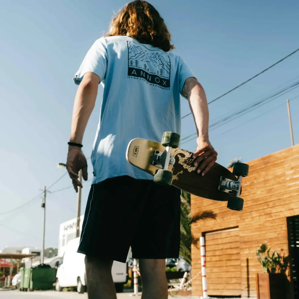 NKX Bones Mini Cruiser Skateboard 22"