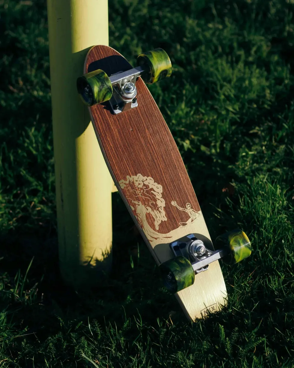 NKX Bones Mini Cruiser Skateboard 22"