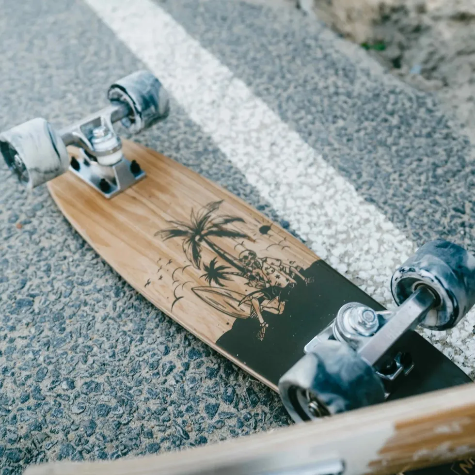 NKX Bones Mini Cruiser Skateboard 22"
