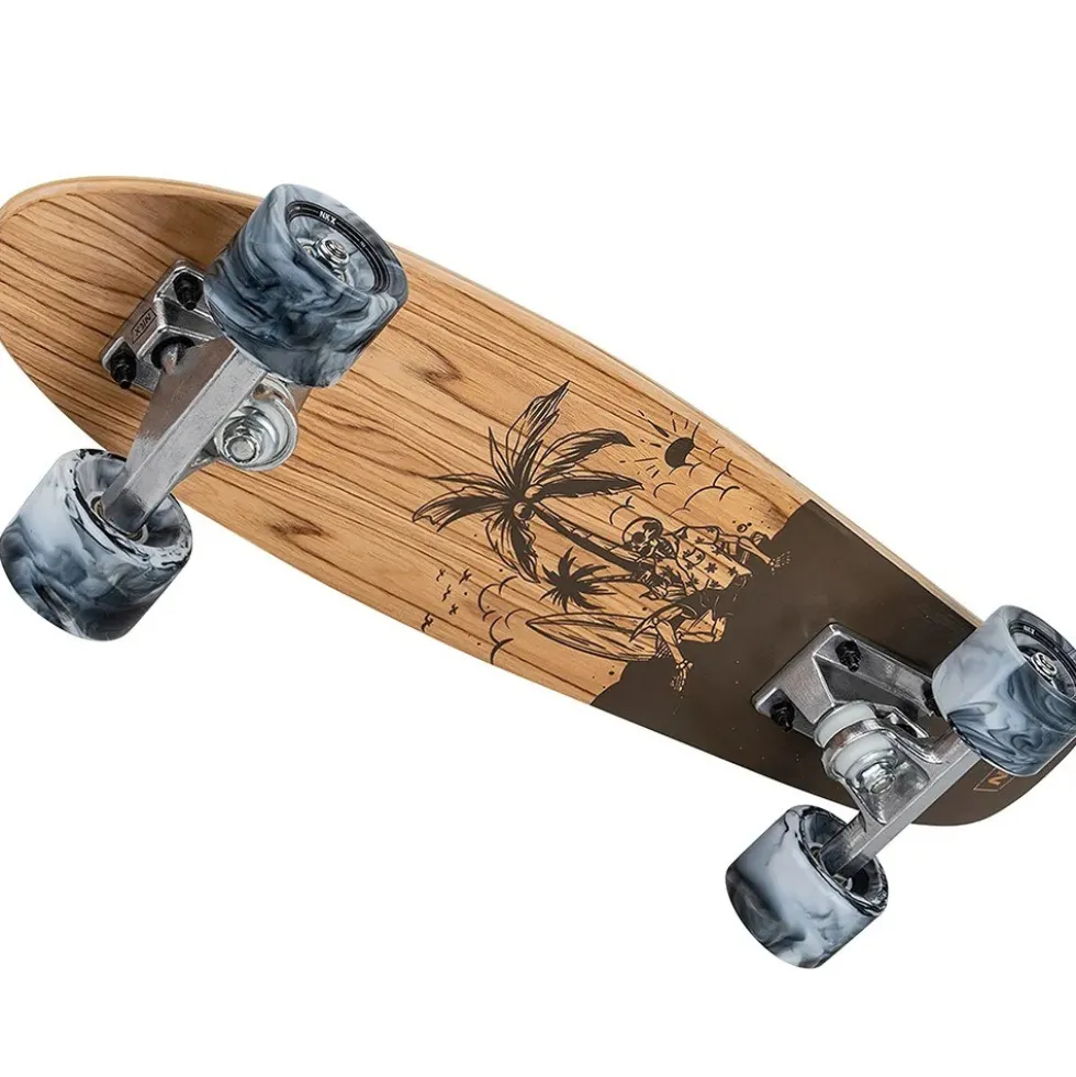 NKX Bones Mini Cruiser Skateboard 22"