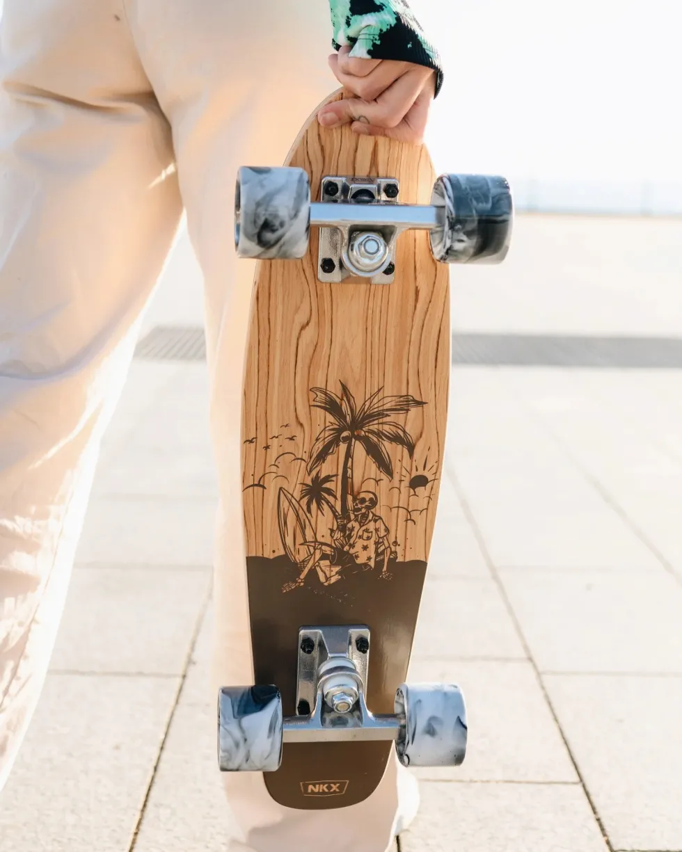 NKX Bones Mini Cruiser Skateboard 22"