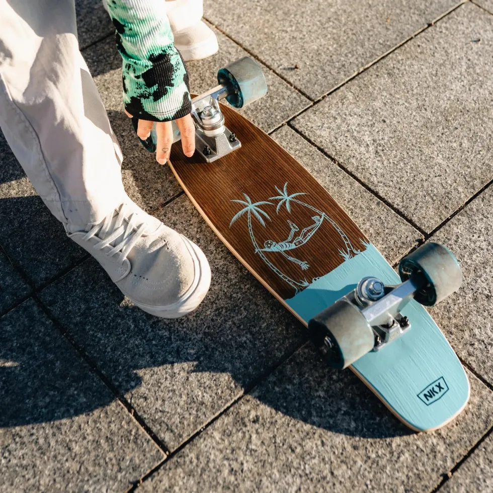NKX Bones Mini Cruiser Skateboard 22"