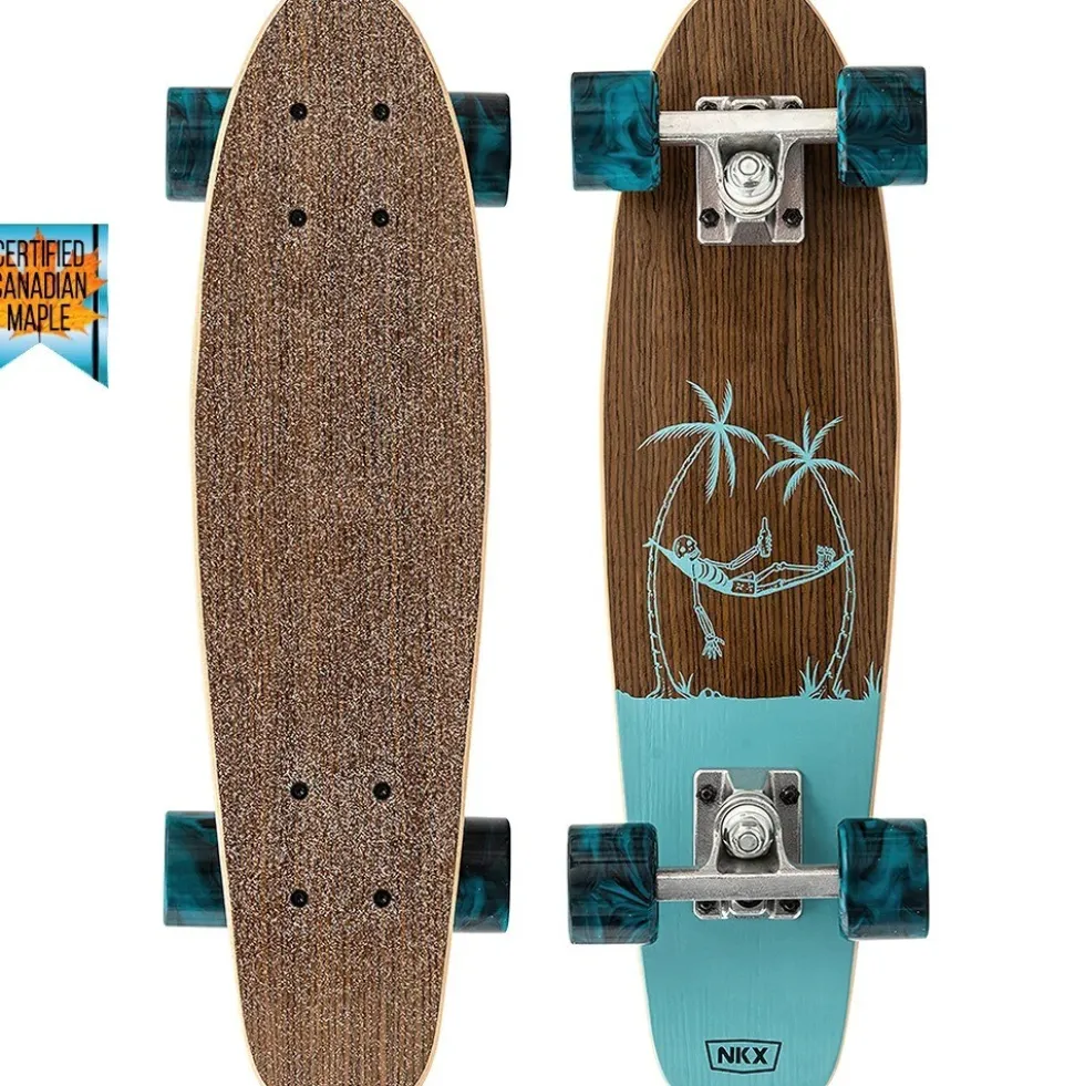 NKX Bones Mini Cruiser Skateboard 22"