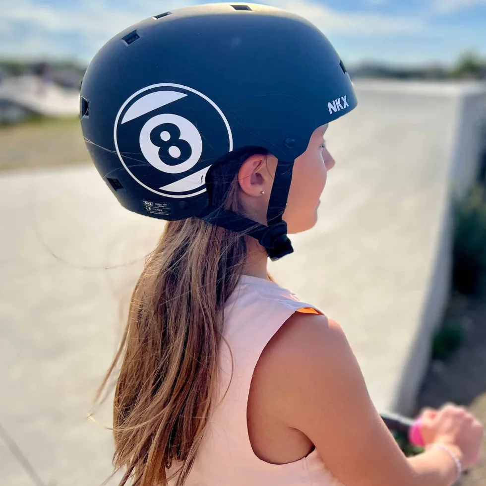 NKX Brain Saver Certified Skate Helmet