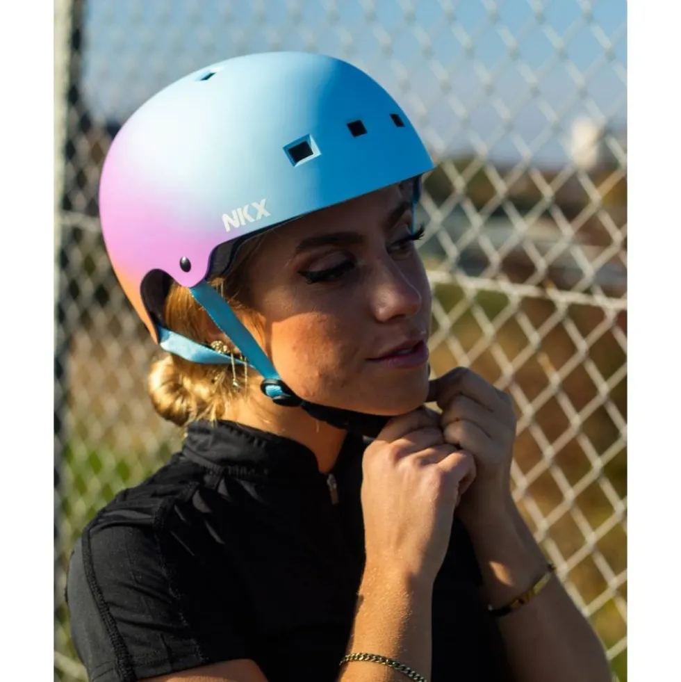 NKX Brain Saver Certified Skate Helmet