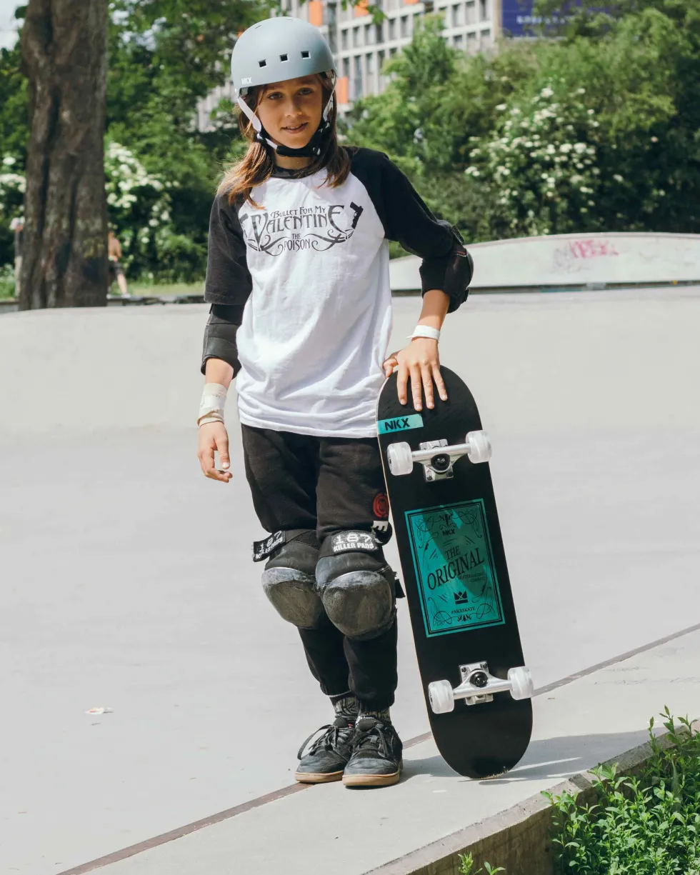NKX Brain Saver Certified Skate Helmet
