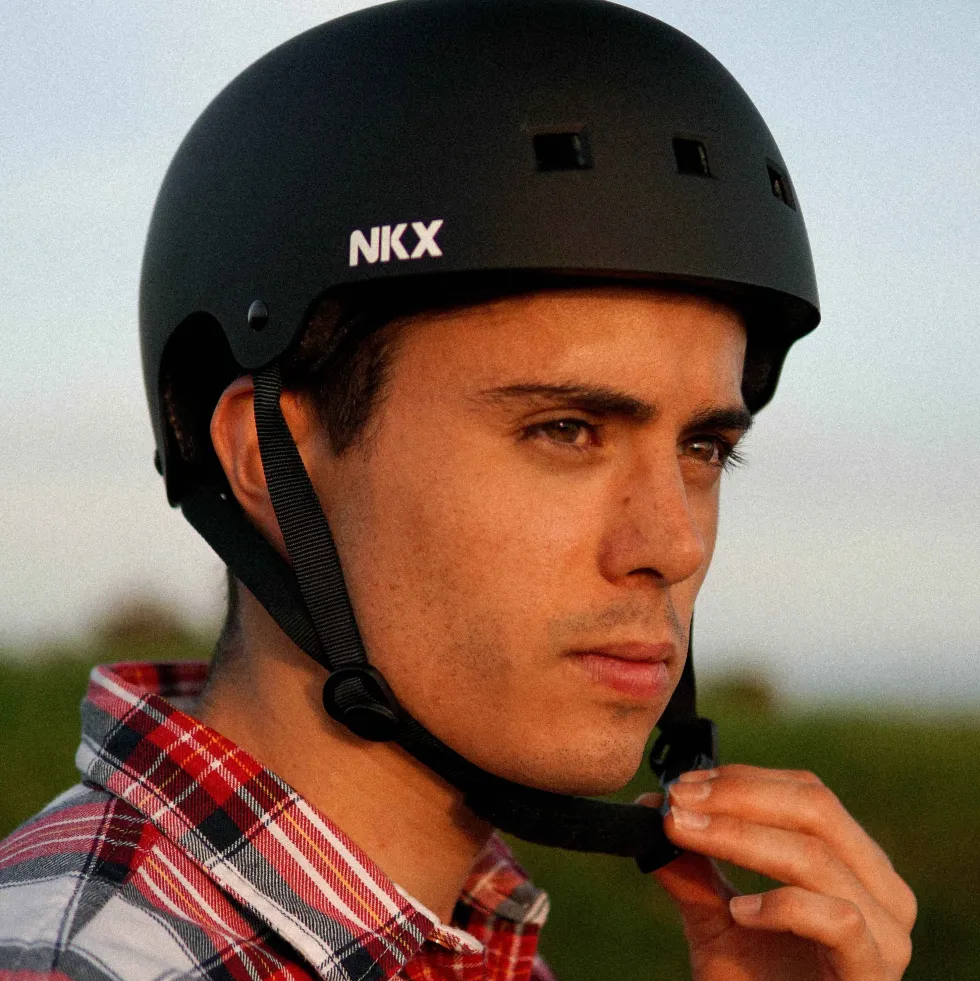 NKX Brain Saver Certified Skate Helmet