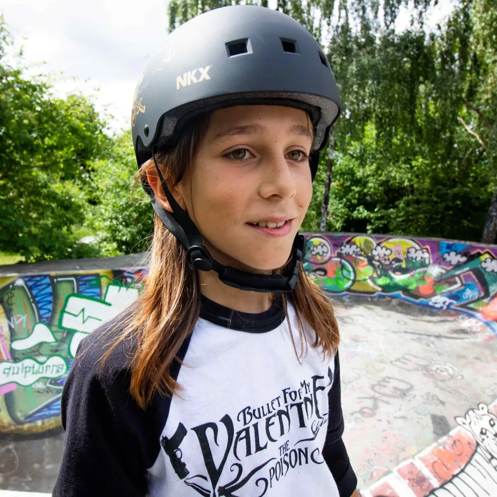 NKX Brain Saver Certified Skate Helmet