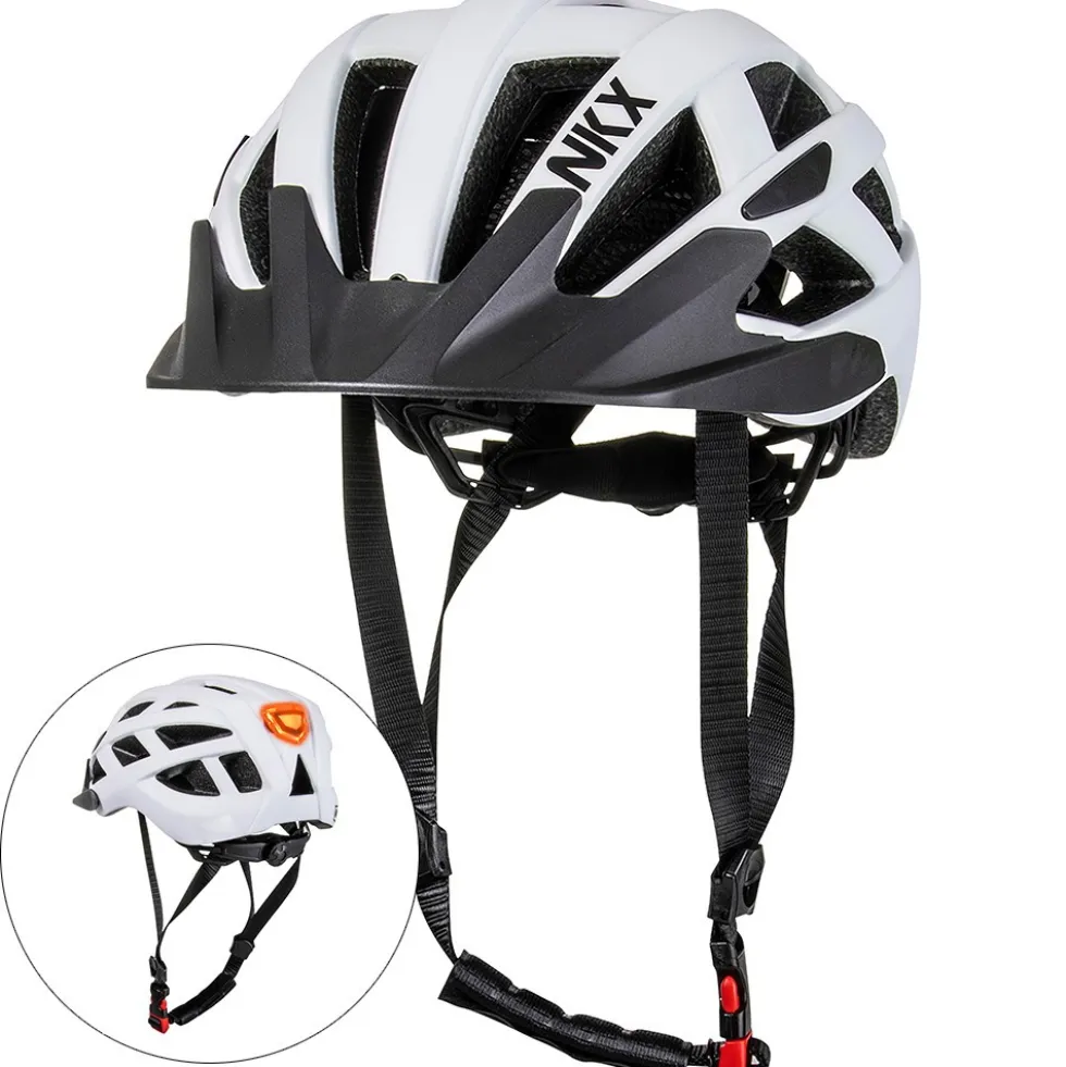 NKX City LED Bicycle Helmet with built-in light