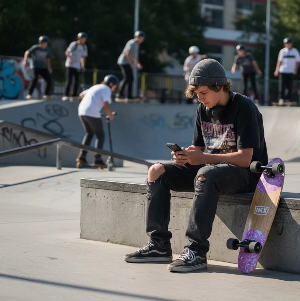 NKX Classic Mini Cruiser Skateboard Series