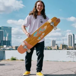 NKX Feather Dancing Longboard