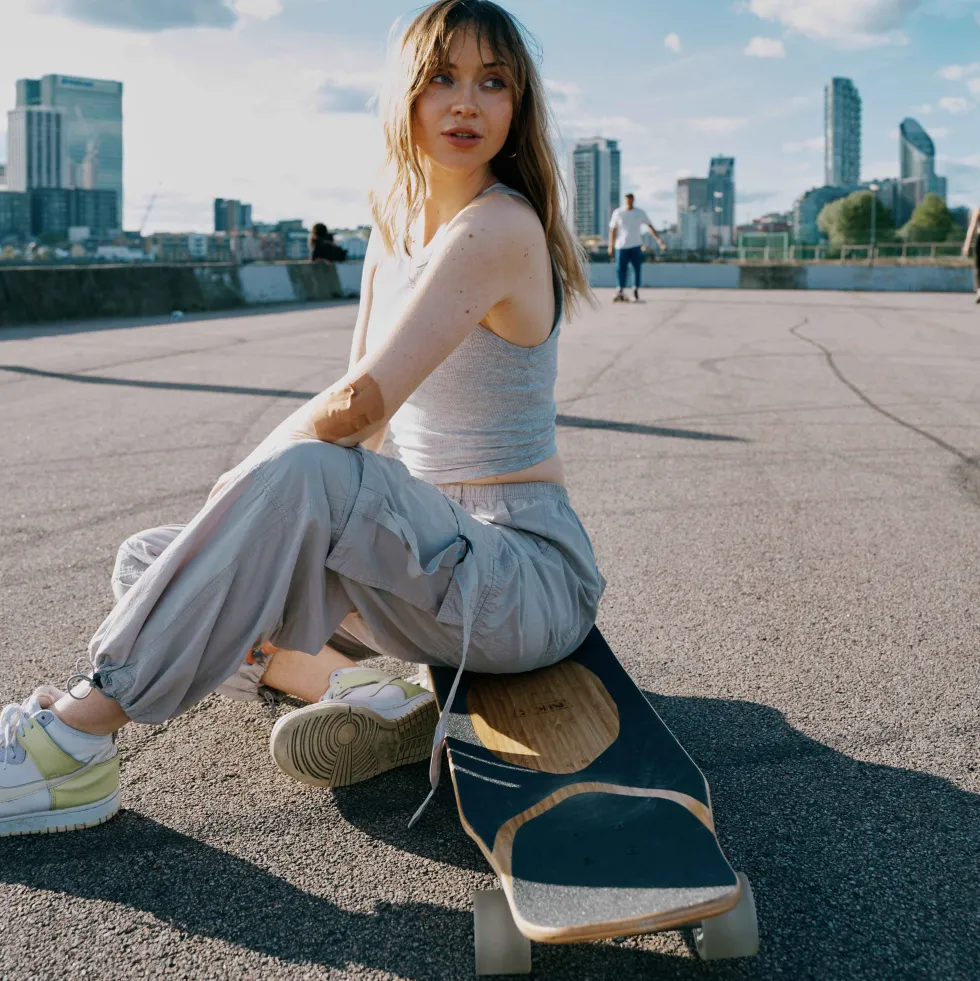 NKX Feather Dancing Longboard