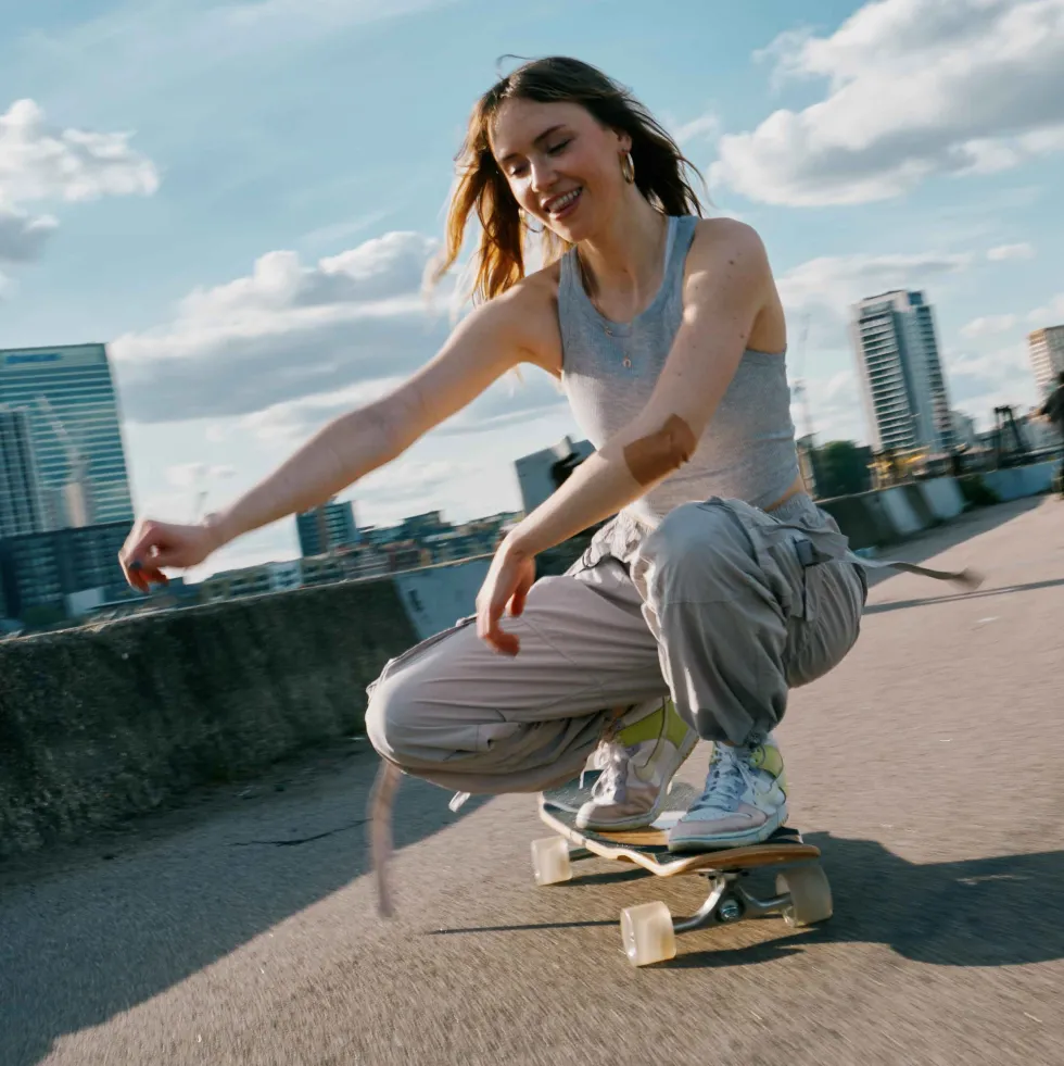 NKX Feather Dancing Longboard