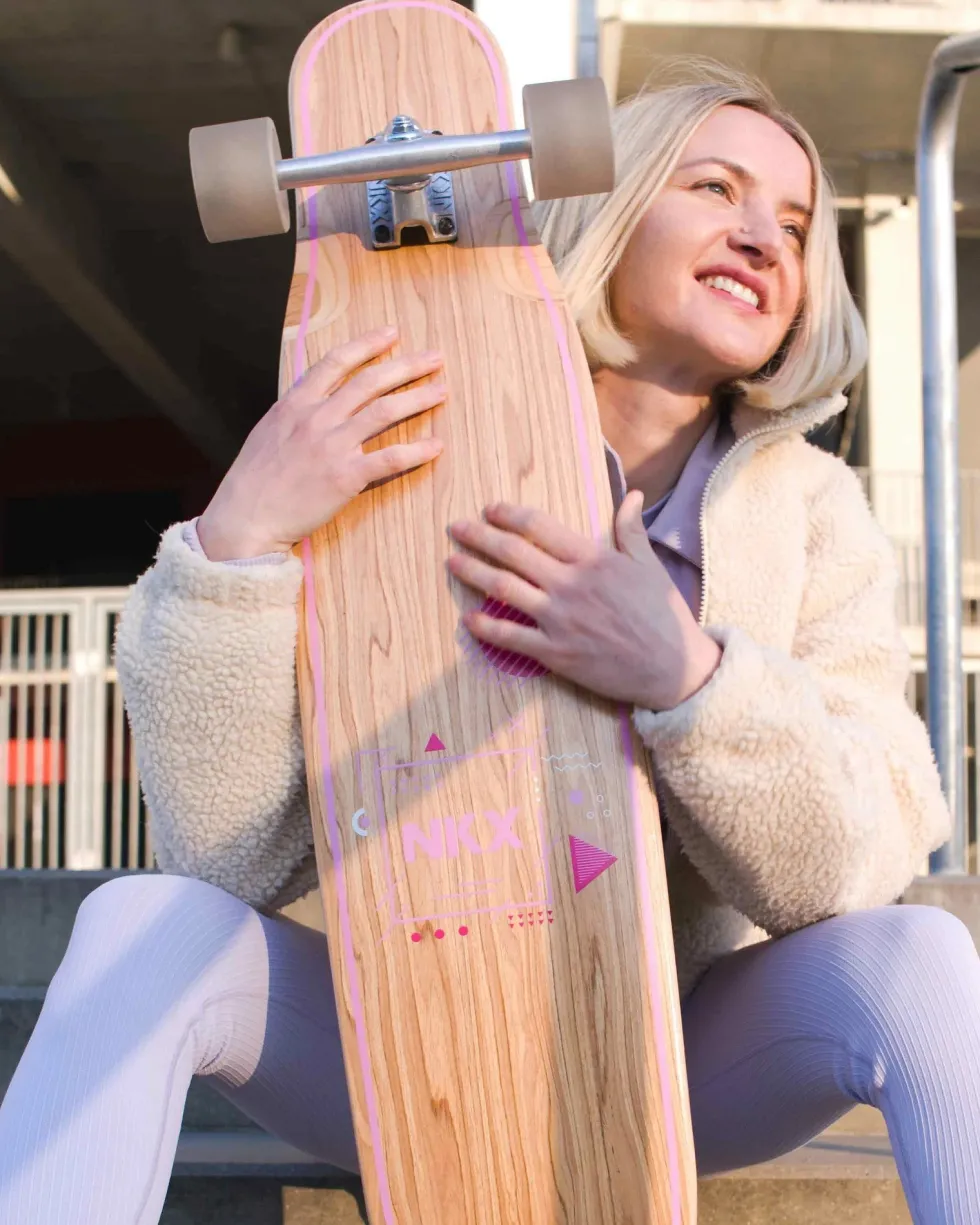NKX Geometric Dancing Longboard
