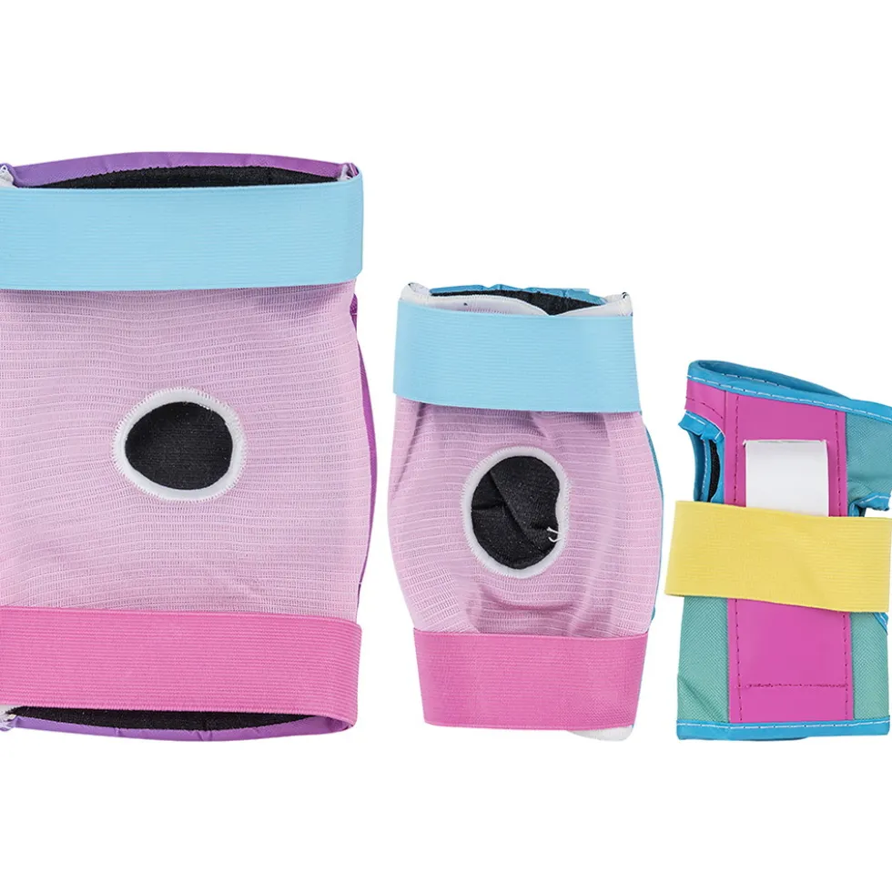 NKX Kids 3-Pack Pro Protective Gear - Knee Pads, Elbow Pads and Wrist Guards