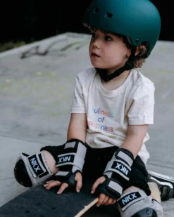 NKX Kids 3-Pack Pro Protective Gear - Knee Pads, Elbow Pads and Wrist Guards
