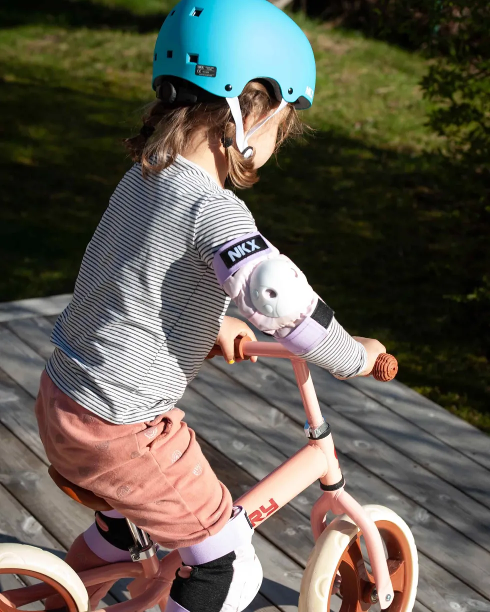 NKX Kids 3-Pack Pro Protective Gear - Knee Pads, Elbow Pads and Wrist Guards